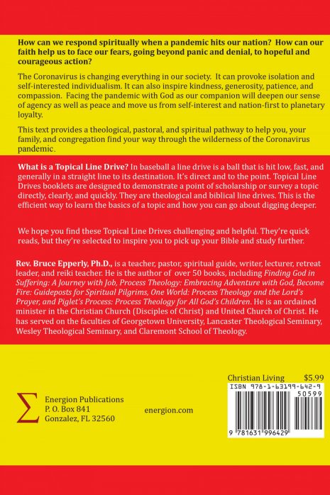 Faith in a Time of Pandemic (back cover)